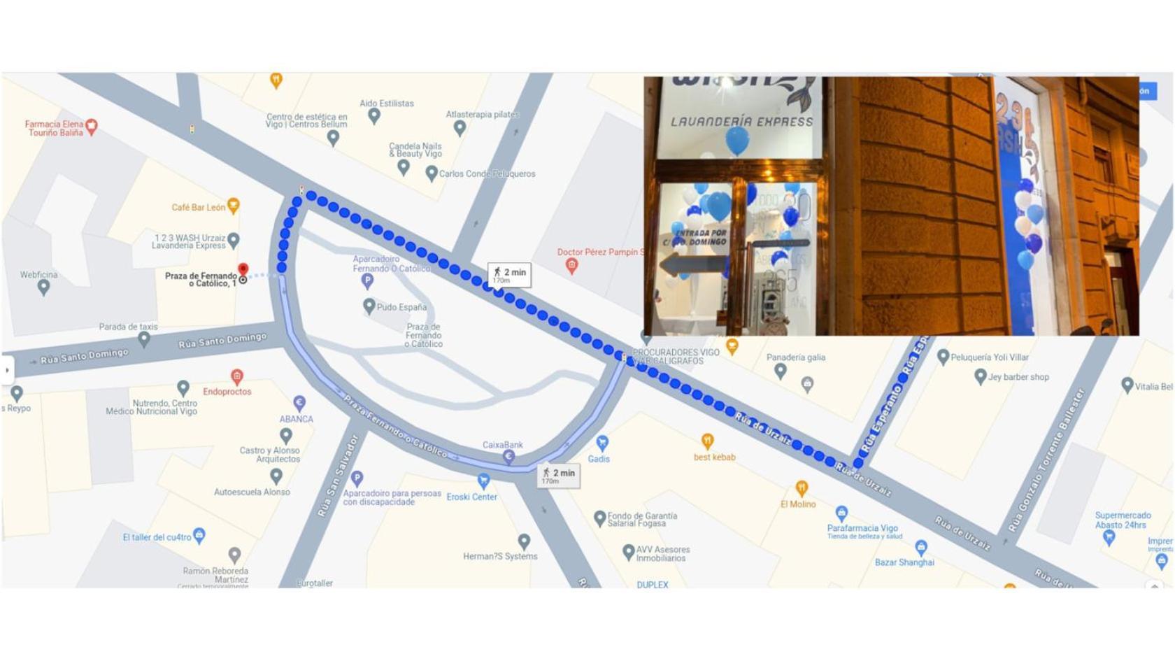 Centrico Hospedaje En Vigo Bagian luar foto